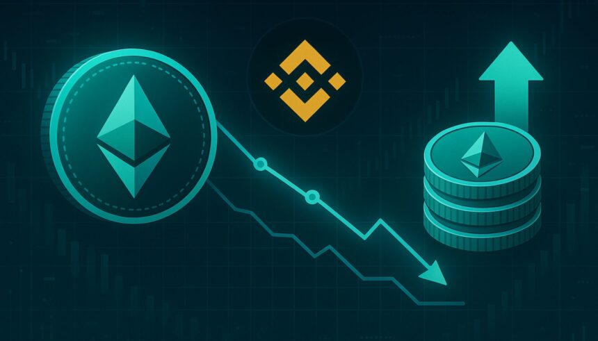 Ethereum Supply on Binance Hits Lowest Level Since May – Long-Term Accumulation?