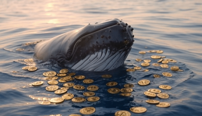 Thank the whales because Bitcoin didn't fall any further.