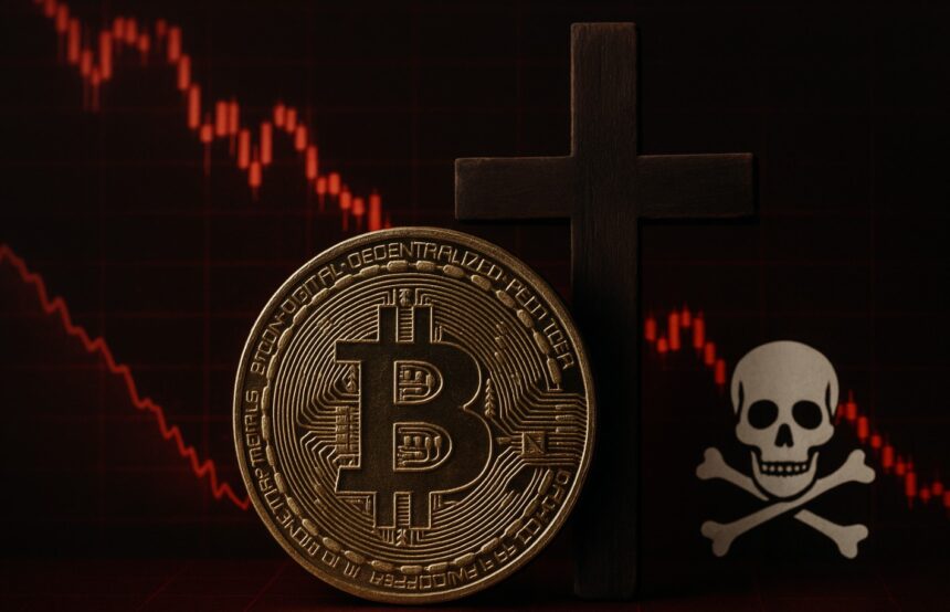 The death cross has arrived for Bitcoin, what does this mean?