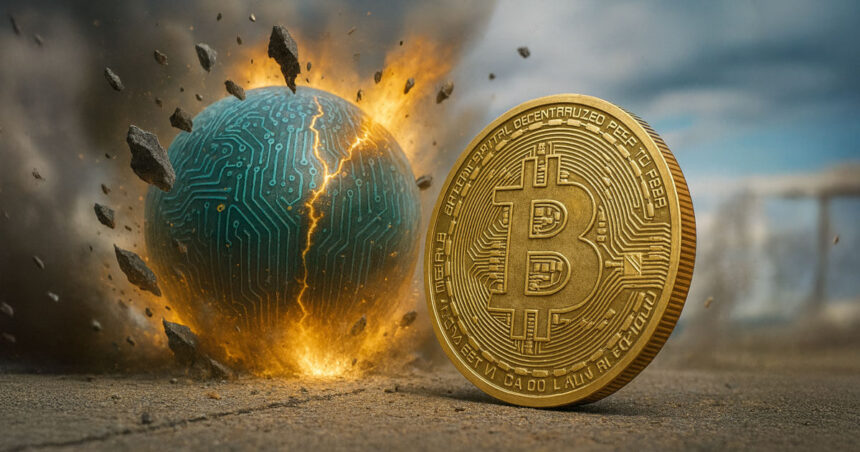 Bitcoin just exposed its horrifying link to the AI ​​bubble that guarantees it will be the first to crash once the technology is disrupted