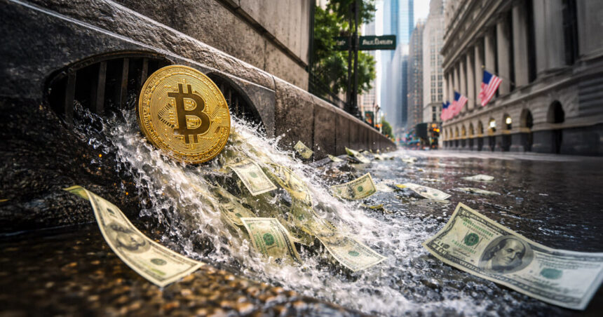 Bitcoin ETF wipes out $1.1 billion in 72 hours as key demand metric turns negative
