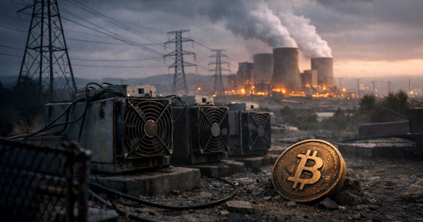 Bitcoin hashrate continues to decline as miners are unable to turn their machines back on due to price spike