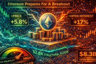 Ethereum Prepares For A Breakout: Price And Open Interest Signal Imminent Volatility