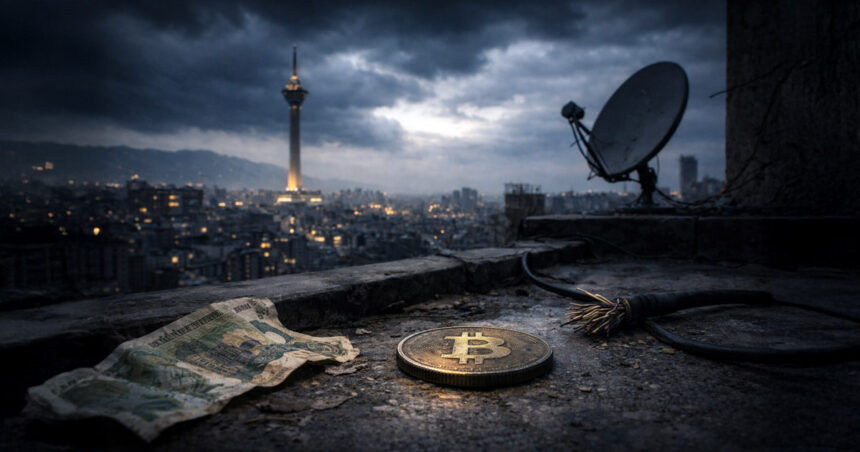Will Bitcoin help during internet blackouts after Iran's currency collapses 95% overnight?