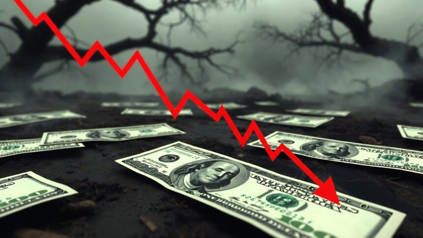 The dollar is having a scary year