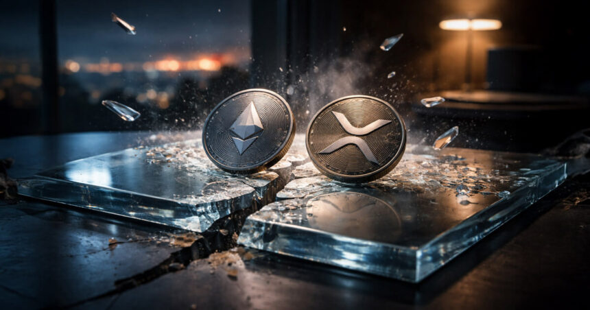 Cryptocurrency market crashes due to Israeli attack on Gaza; $100 billion disappears as ETH and XRP suffer weekend losses