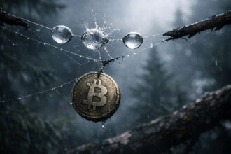 Bitcoin enters high-risk territory as credit stress mounts under record 206% stock bubble