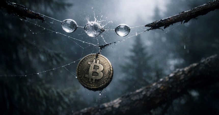 Bitcoin enters high-risk territory as credit stress mounts under record 206% stock bubble