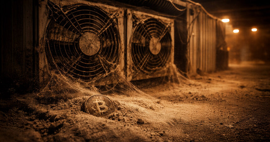 Bitcoin mining revenue hits historic low as infrastructure sold to AI giants, network security permanently changed