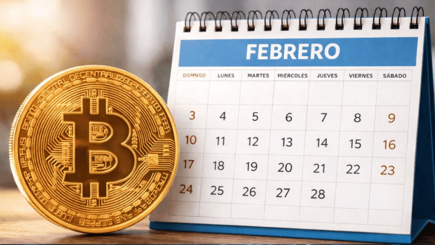 Based on history, what will Bitcoin do in February?