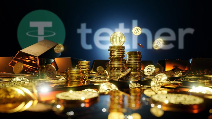100 tons of gold tokenized by Tether moved in 6 months