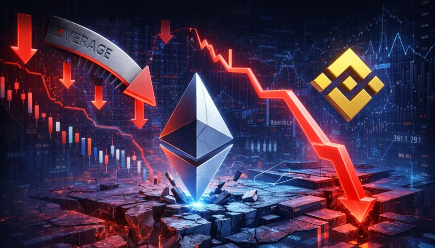 Ethereum Leverage Declines As Binance Open Interest Hits 10-Month Low – Risk Appetite Fades
