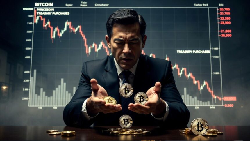 Bitcoin purchase amount of government bonds falls to 2024 level