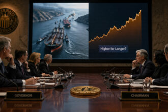 Global oil shock puts Fed on edge with days left until next meeting – what it means for Bitcoin