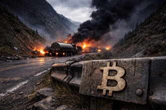 If oil prices reach $150 per barrel due to war shock, the $10,000 risk will resurface and Bitcoin's safe-haven story will collapse.