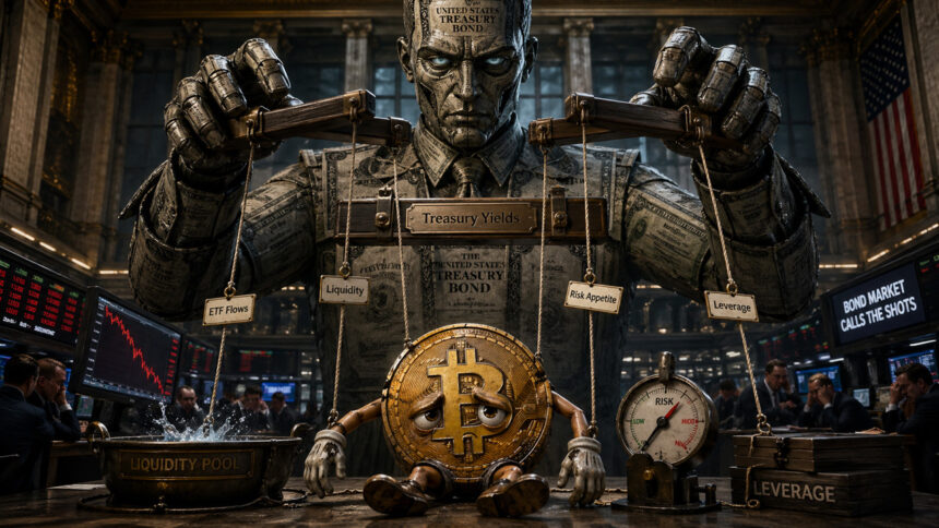 U.S. Treasury yields soar to their highest level in a year, adding new challenges to Bitcoin liquidity