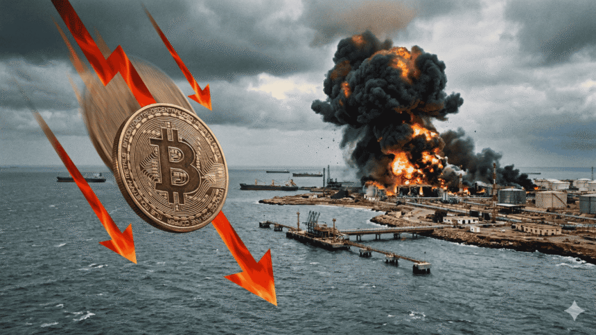 Explosion reported on Kharg Island, Bitcoin price falls