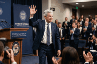 The Fed made the last interest rate decision of the Powell administration.