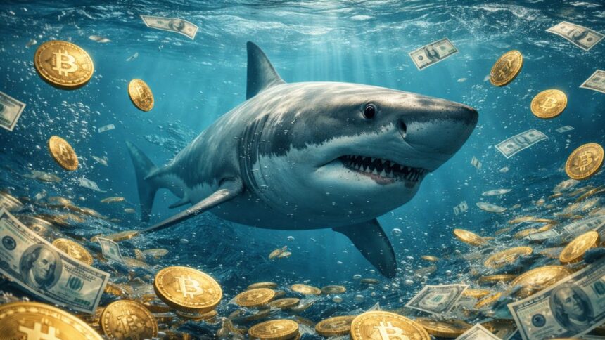 Bitcoin shark sells 300BTC at a loss