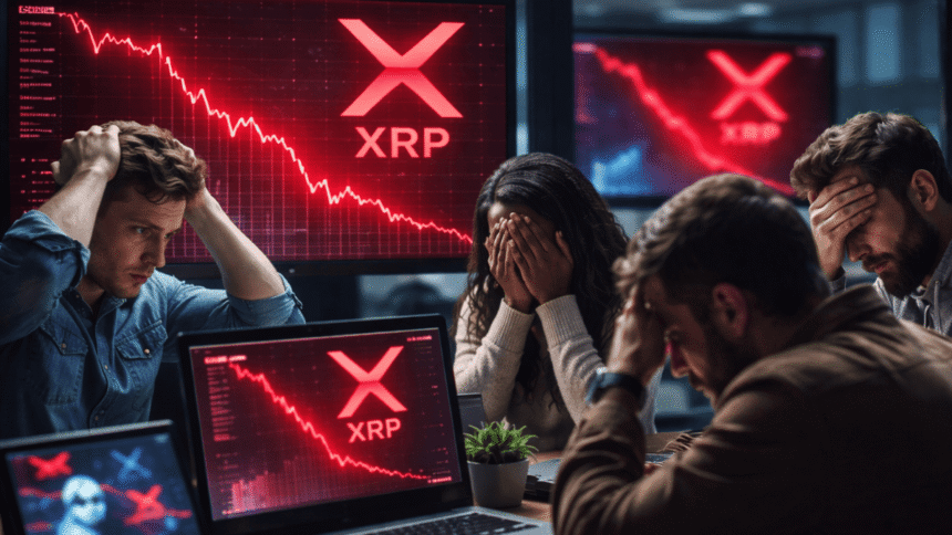 XRP causes the most bearish sentiment in the past two years