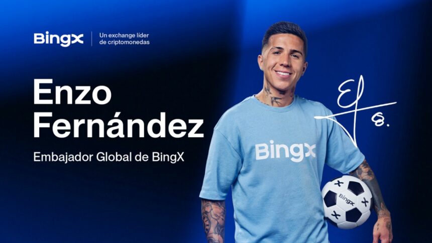 BingX announces Enzo Fernandes as global ambassador