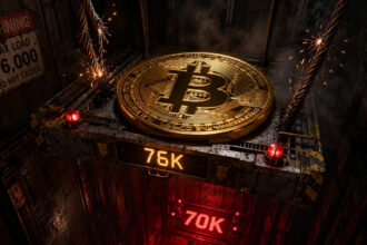 Bitcoin price risk falls towards $70,000 as $76,000 support weakens