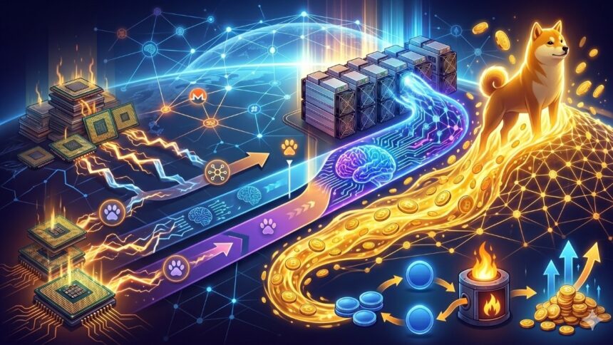 Qubic finishes stage with Monero and completes migration to Dogecoin