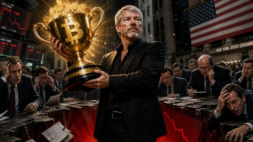 Saylor points to $5 billion Bitcoin profit, strategy posts $12.7 billion loss in first quarter