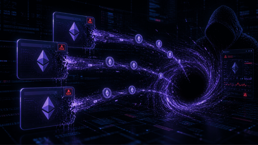 Ethereum wallet points leaked to private keys stolen years ago