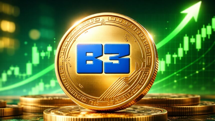 Cryptocurrency B3 appears on Upbit, South Korea’s largest exchange, and rises by 400%