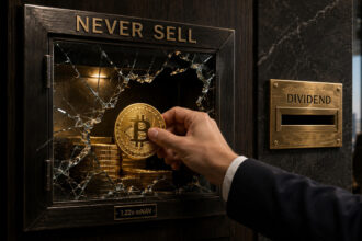 Zcash coin erupting through Wall Street debris as institutional interest drives a powerful rally in privacy-focused cryptocurrencies